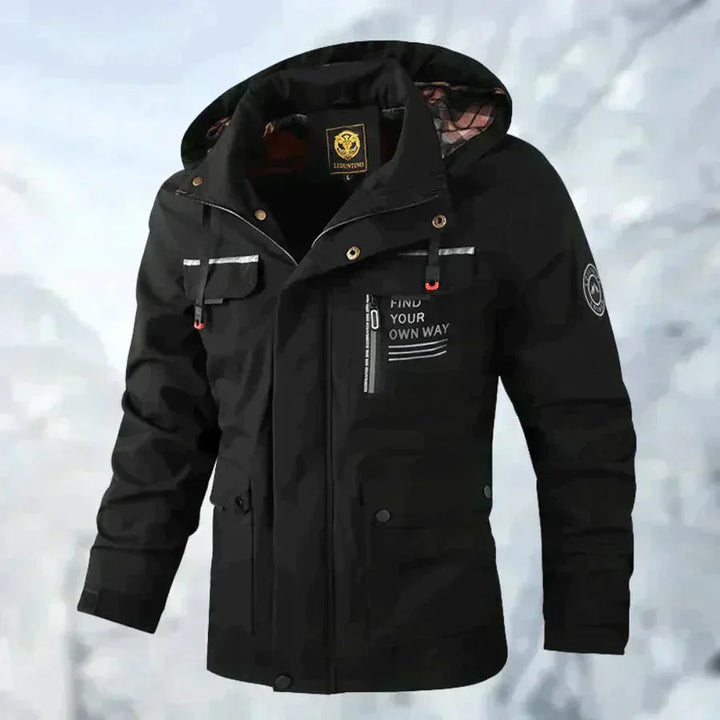 Drune | Wasserdichte Titan-Jacke