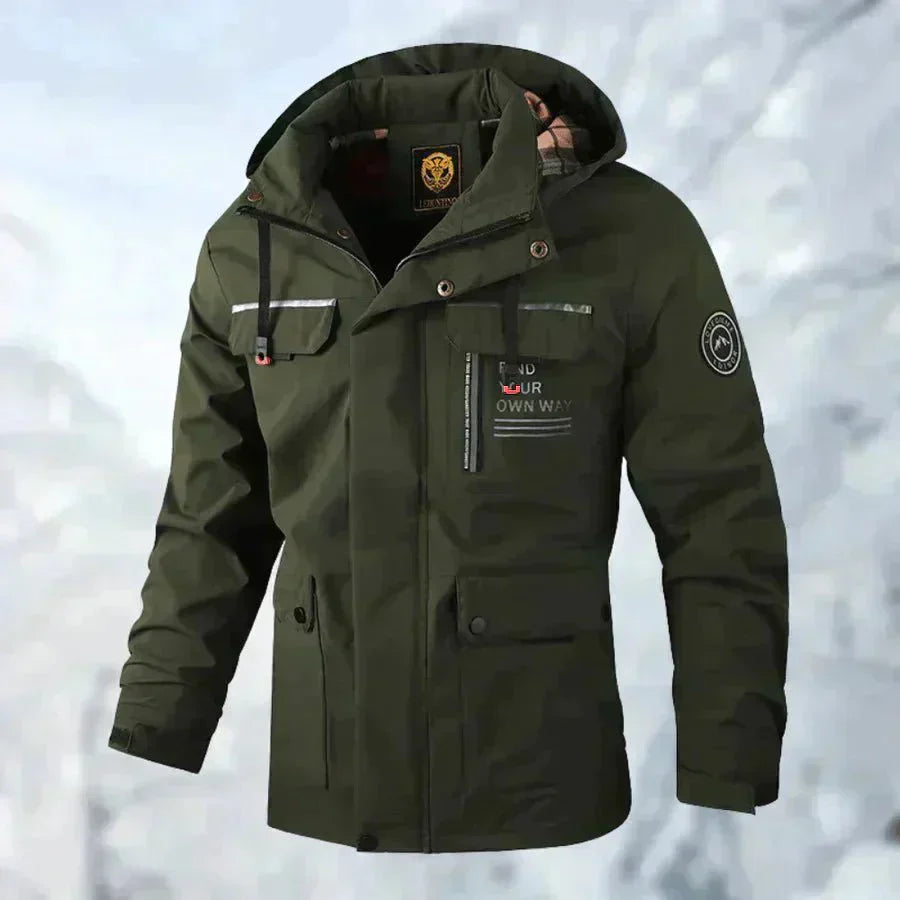 Drune | Wasserdichte Titan-Jacke