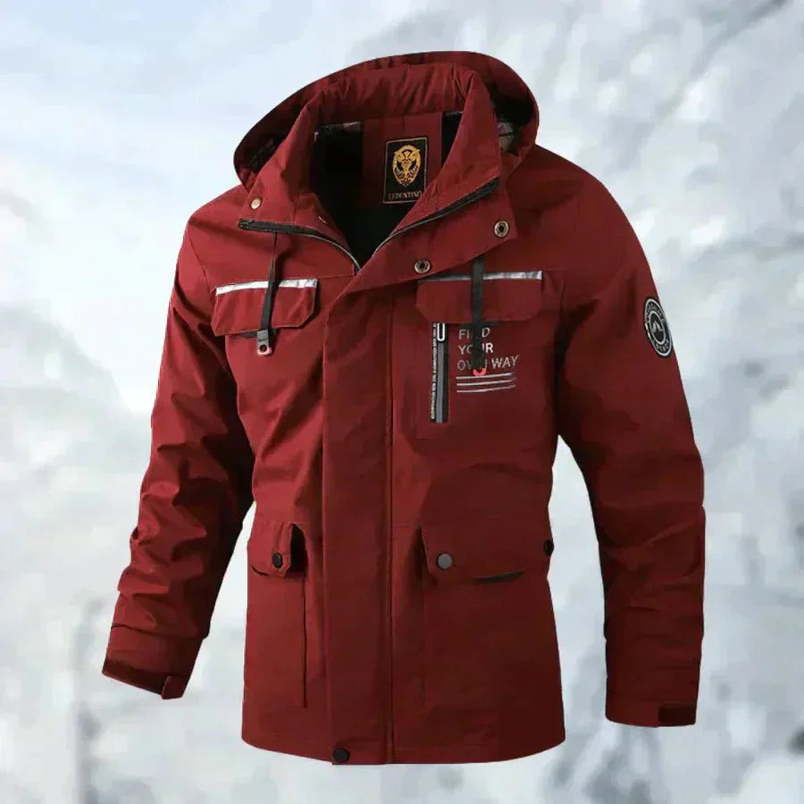 Drune | Wasserdichte Titan-Jacke