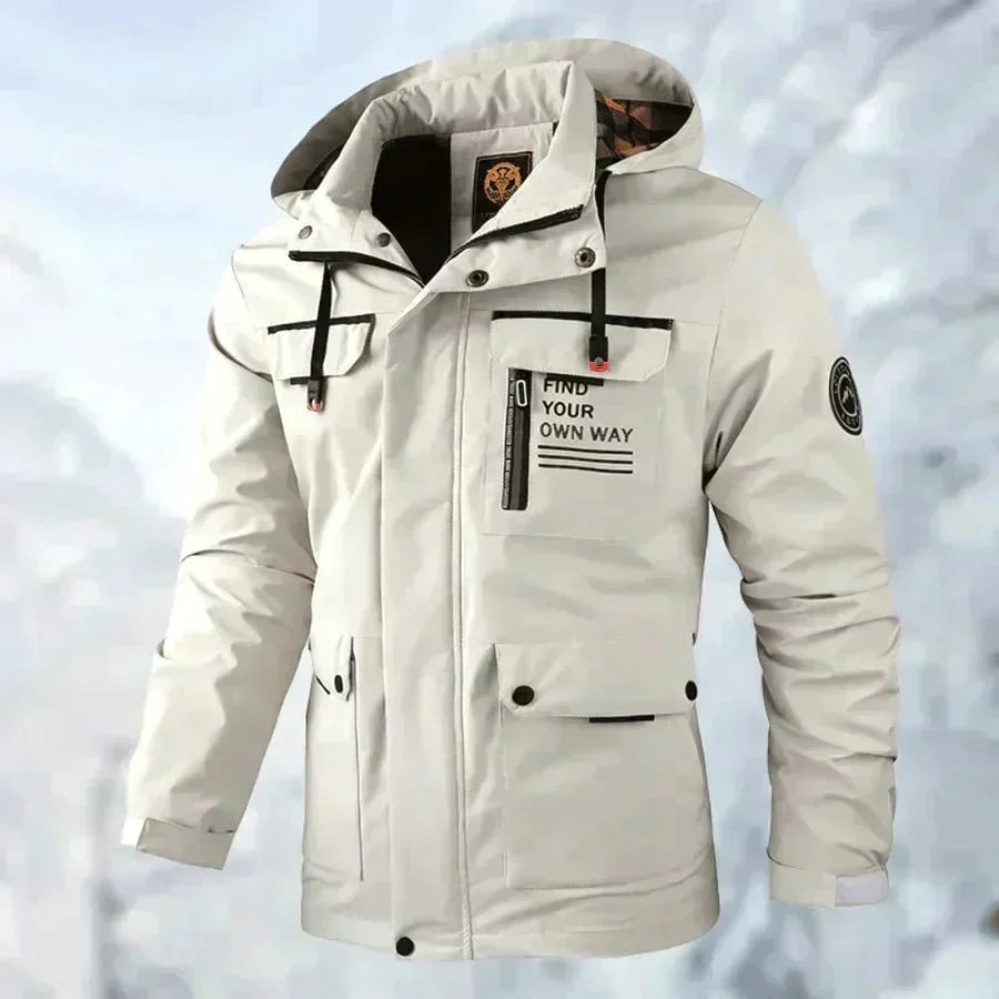Drune | Wasserdichte Titan-Jacke