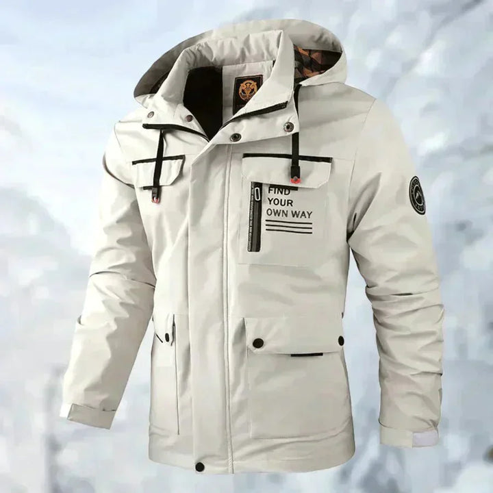 Drune | Wasserdichte Titan-Jacke