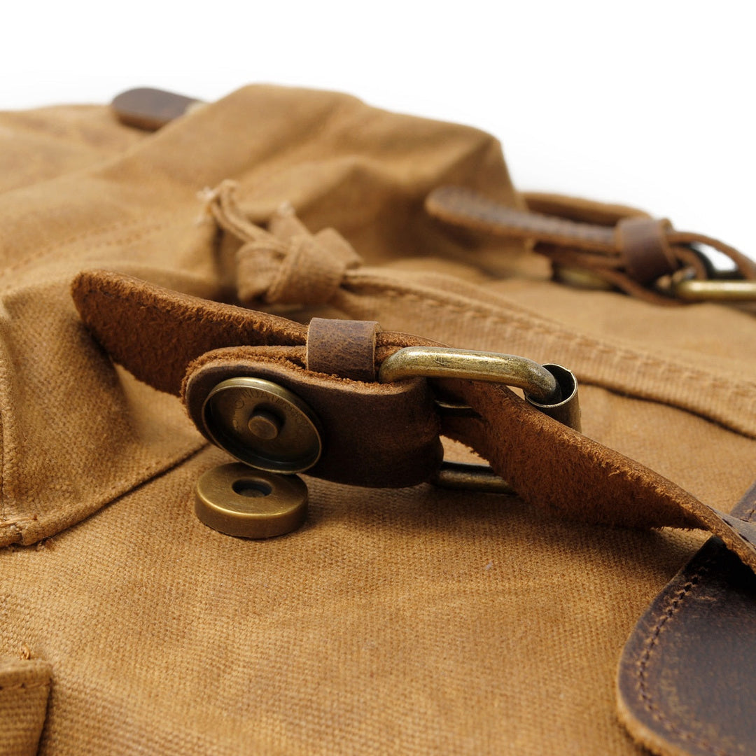 Drune | Canvas Rucksack - BalticTrail - Nachhaltig und stilvoll für abenteuerliche Reisende