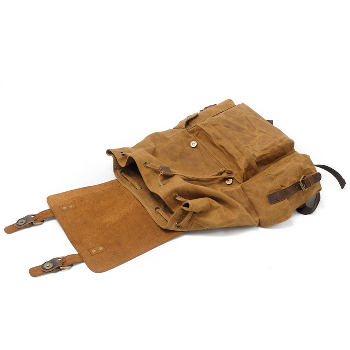 Drune | Canvas Rucksack - BalticTrail - Nachhaltig und stilvoll für abenteuerliche Reisende