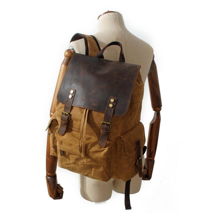 Drune | Canvas Rucksack - BalticTrail - Nachhaltig und stilvoll für abenteuerliche Reisende