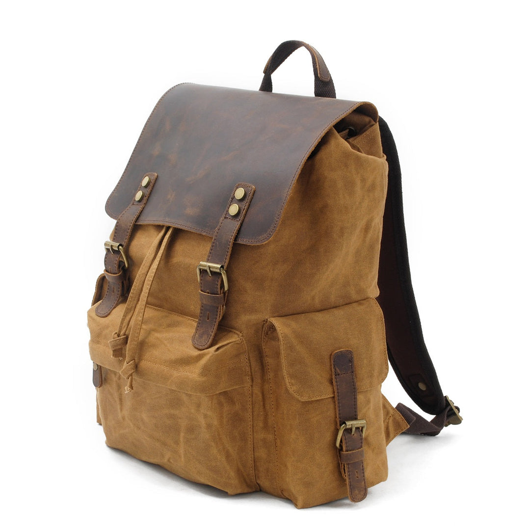 Drune | Canvas Rucksack - BalticTrail - Nachhaltig und stilvoll für abenteuerliche Reisende