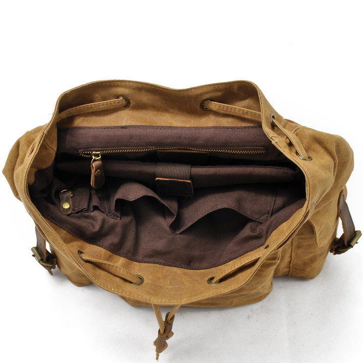 Drune | Canvas Rucksack - BalticTrail - Nachhaltig und stilvoll für abenteuerliche Reisende