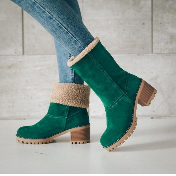 Drune | Elegante Winter Stiefel mit Absatz für Frauen