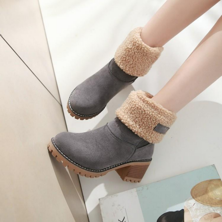 Drune | Elegante Winter Stiefel mit Absatz für Frauen