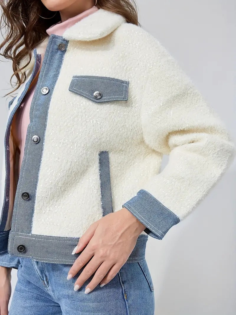 Drune | Umgekehrte Denimjacke für Damen Marry