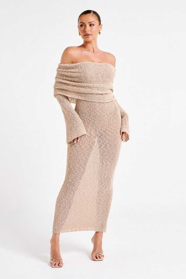 Drune | Elegante Weiße Kleider Maxi