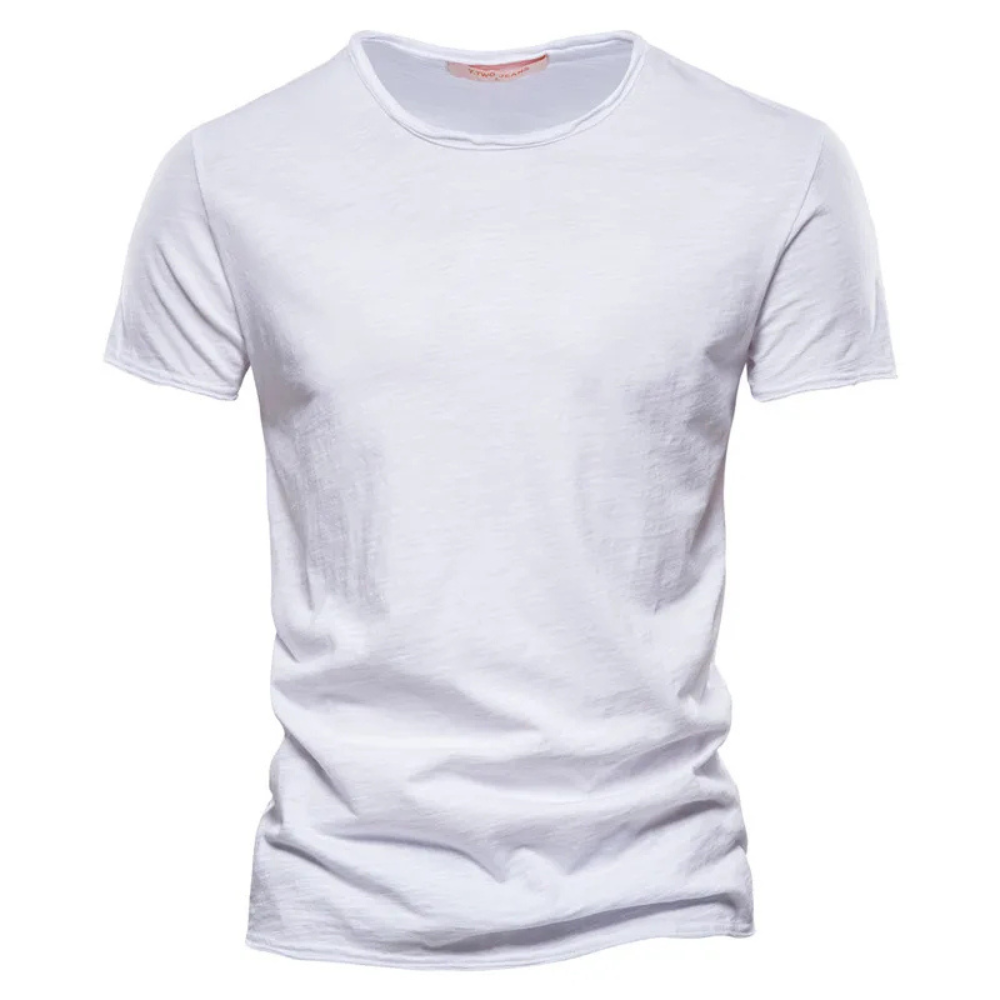 Drune | T-shirt Weiß Herren Slim Fit