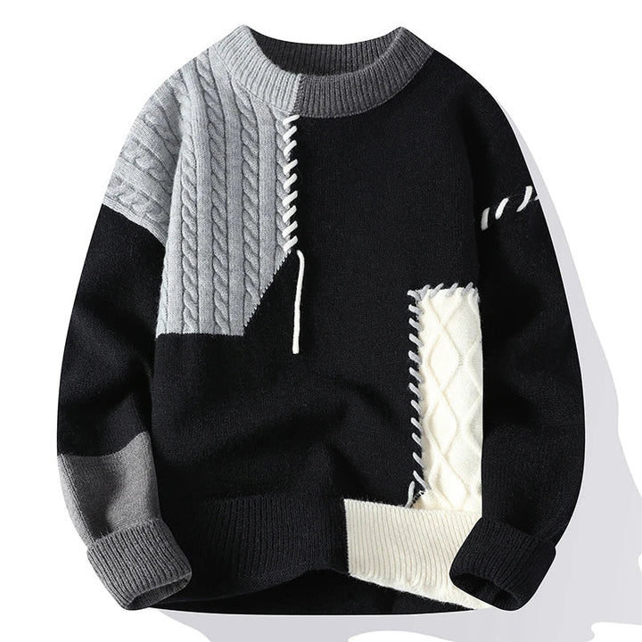 Drune | Patchwork-Design-Pullover