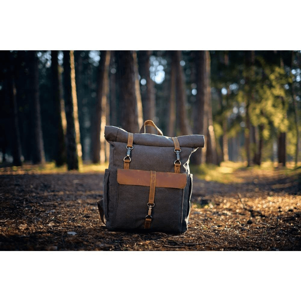 Drune | Retro Canvas Rucksack Zeitlos Und Nachhaltig Robuster Rucksack