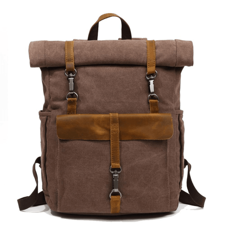 Drune | Retro Canvas Rucksack Zeitlos Und Nachhaltig Robuster Rucksack