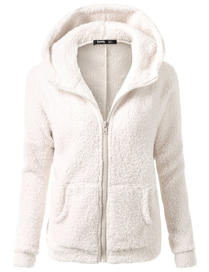 Drune | Weicher Fleece-Cardigan Schön & Warm & Vielseitig