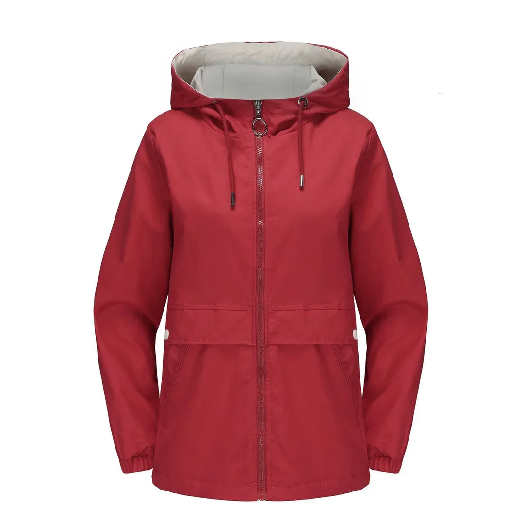 Drune | Warme Kapuzenjacke für Frauen Im Winter