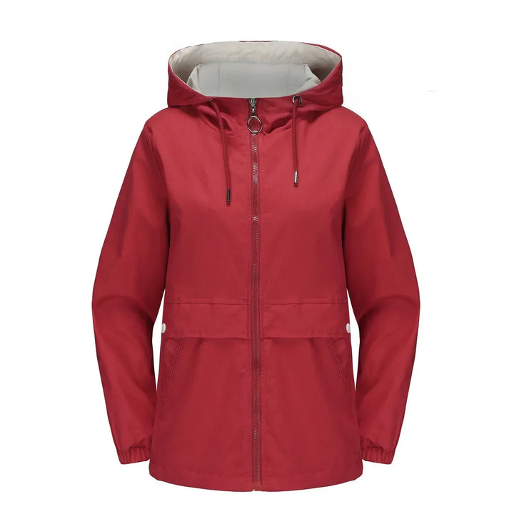 Drune | Warme Kapuzenjacke für Frauen Im Winter