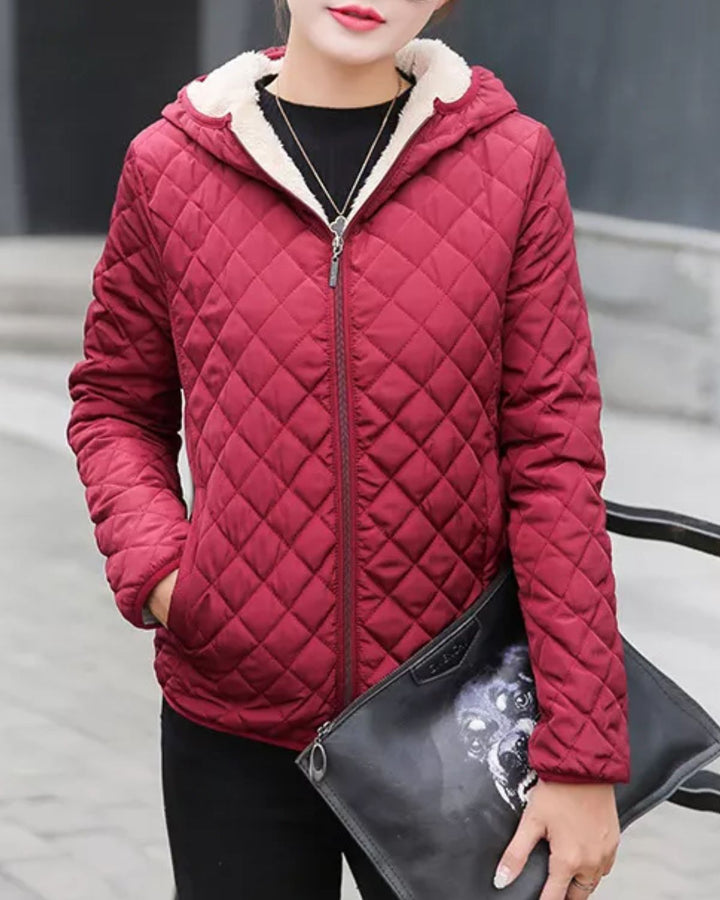 Drune | Armeegrüne Stylische Winterjacke
