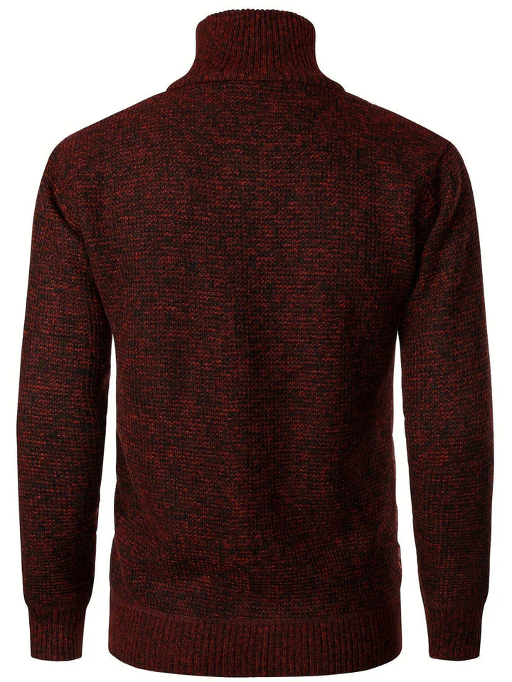 Drune | Zip-Up Rollkragenweste