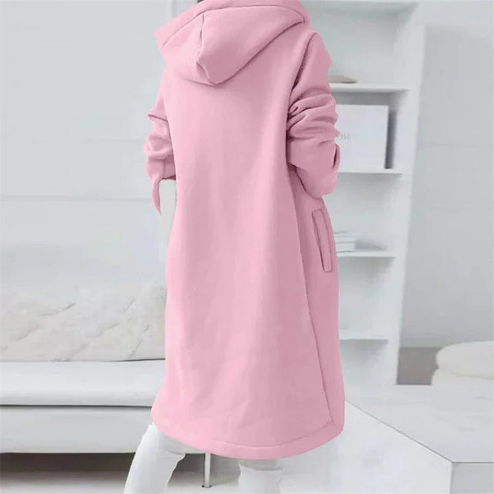 Drune Jacke | Bequeme lange Kapuzenweste für Frauen