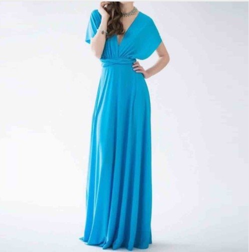 Drune | Elegantes Halter-Maxikleid ohne Rücken für Frauen