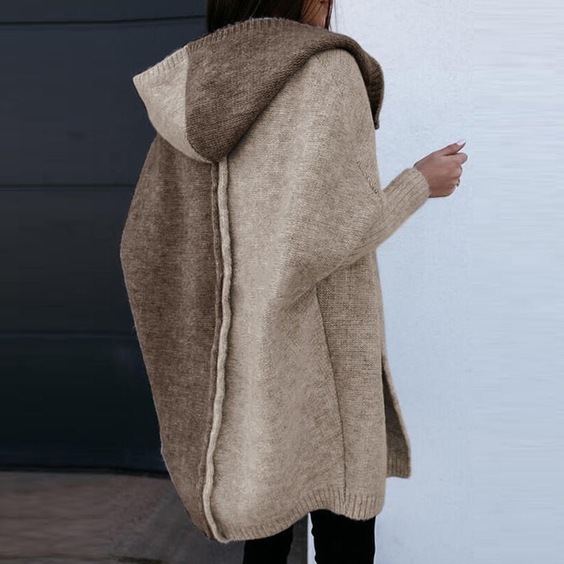 Drune | Damen Strickjacke mit Patchwork-Design – Amarelle