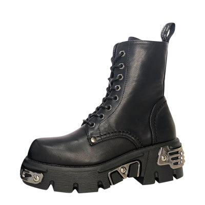 Drune | Damen Stiefeletten Damen Motorradstiefel