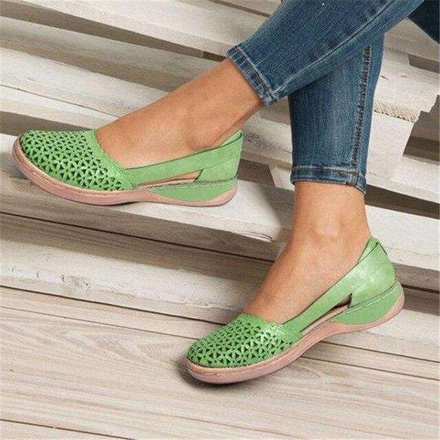 Drune | Schicke Ballerinas Aus Leder Für Damen