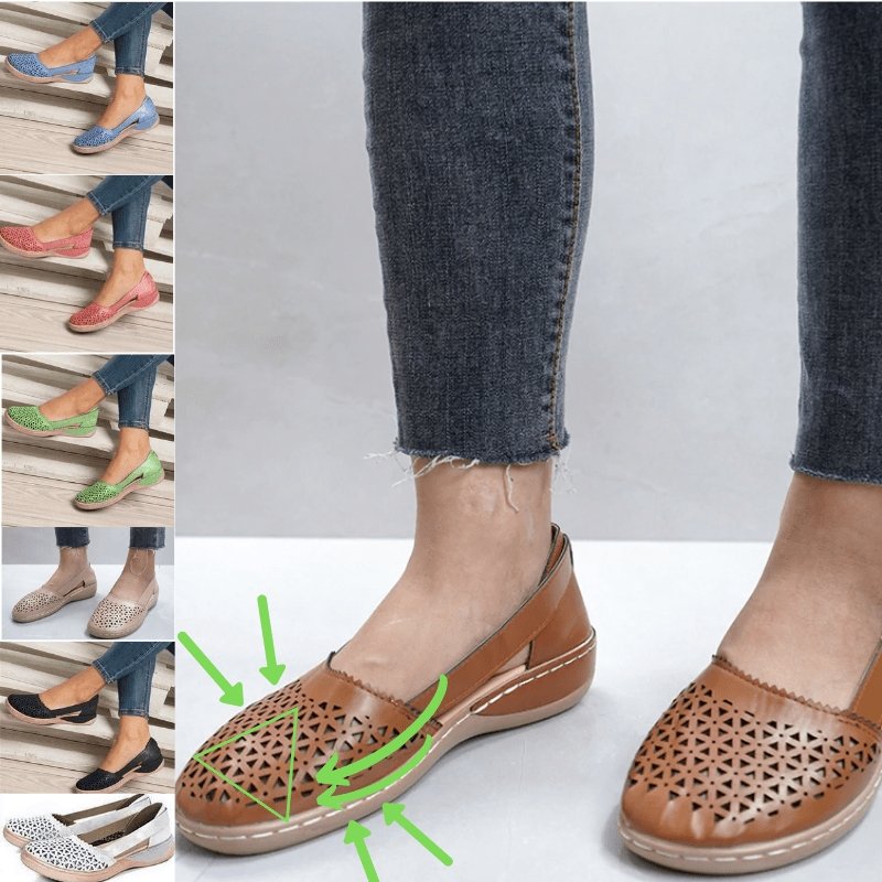 Drune | Schicke Ballerinas Aus Leder Für Damen