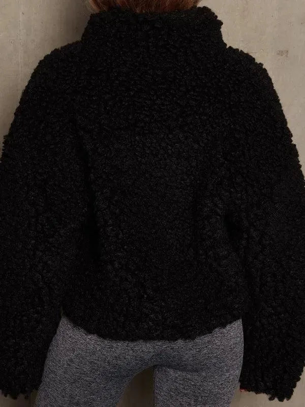 Drune | Damen Plüsch Gefütterte Winter Fleecejacke