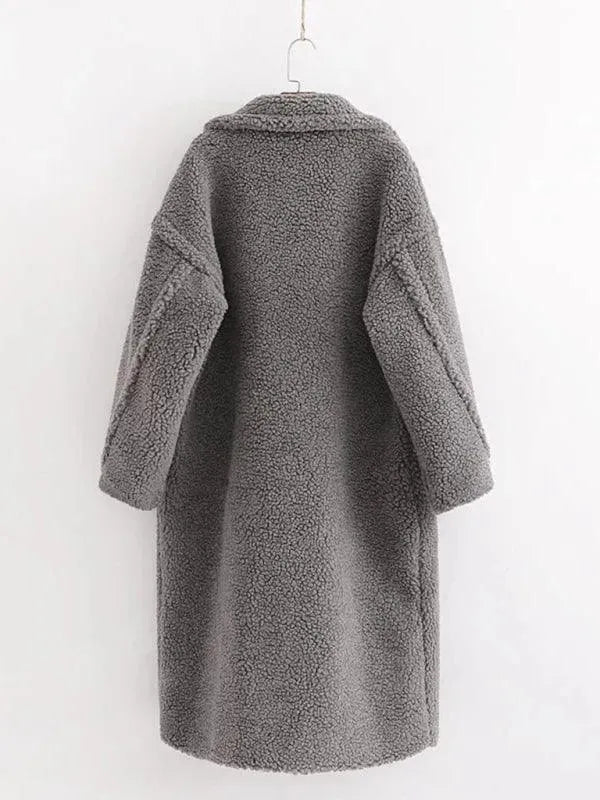 Drune | Damen Warmer Fell Wollmantel