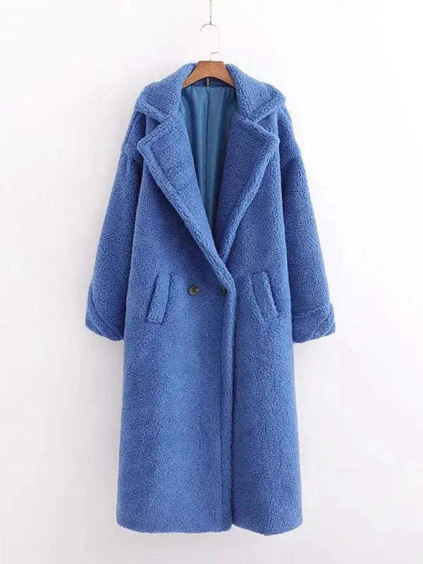 Drune | Damen Warmer Fell Wollmantel