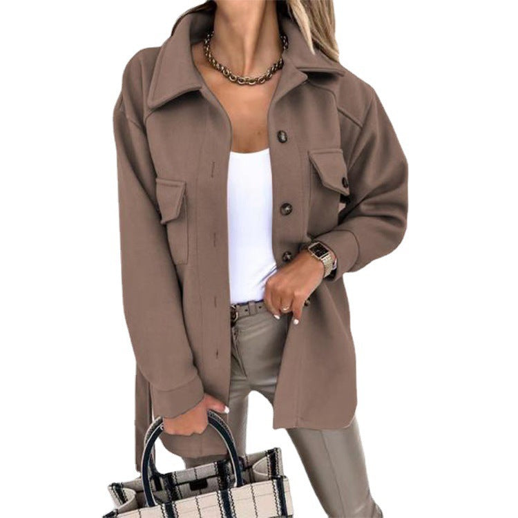 Drune | Damen Baumwoll Freizeitjacke - Eleganter & Vielseitiger Schnitt