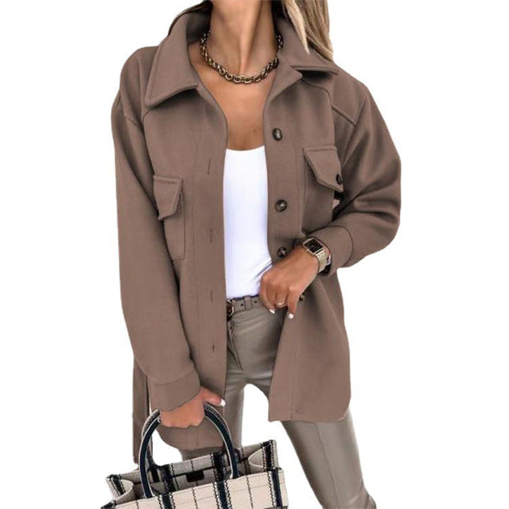 Drune | Damen Baumwoll Freizeitjacke - Eleganter & Vielseitiger Schnitt
