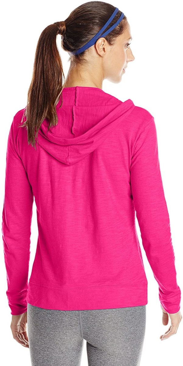 Drune | Damen Jersey Vollzip Kapuzenpulli Activewear