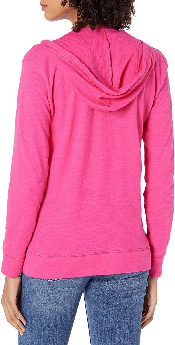 Drune | Damen Jersey Vollzip Kapuzenpulli Activewear