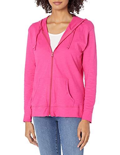 Drune | Damen Jersey Vollzip Kapuzenpulli Activewear