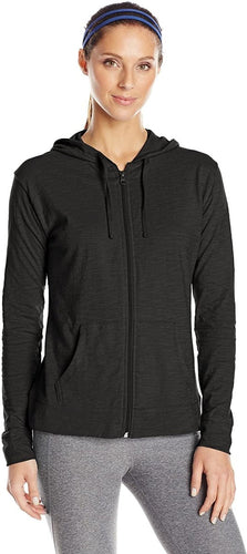 Drune | Damen Jersey Vollzip Kapuzenpulli Activewear