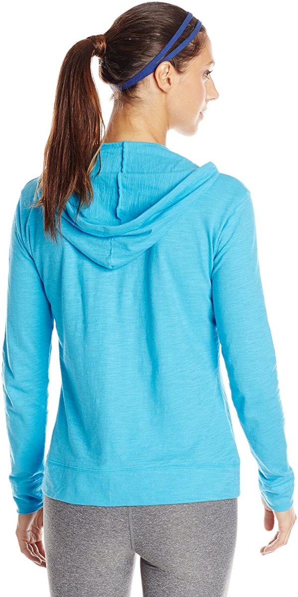 Drune | Damen Jersey Vollzip Kapuzenpulli Activewear
