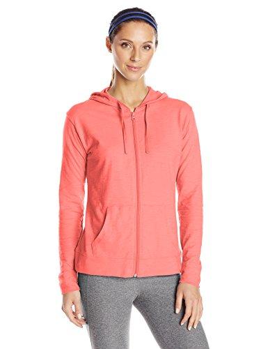 Drune | Damen Jersey Vollzip Kapuzenpulli Activewear