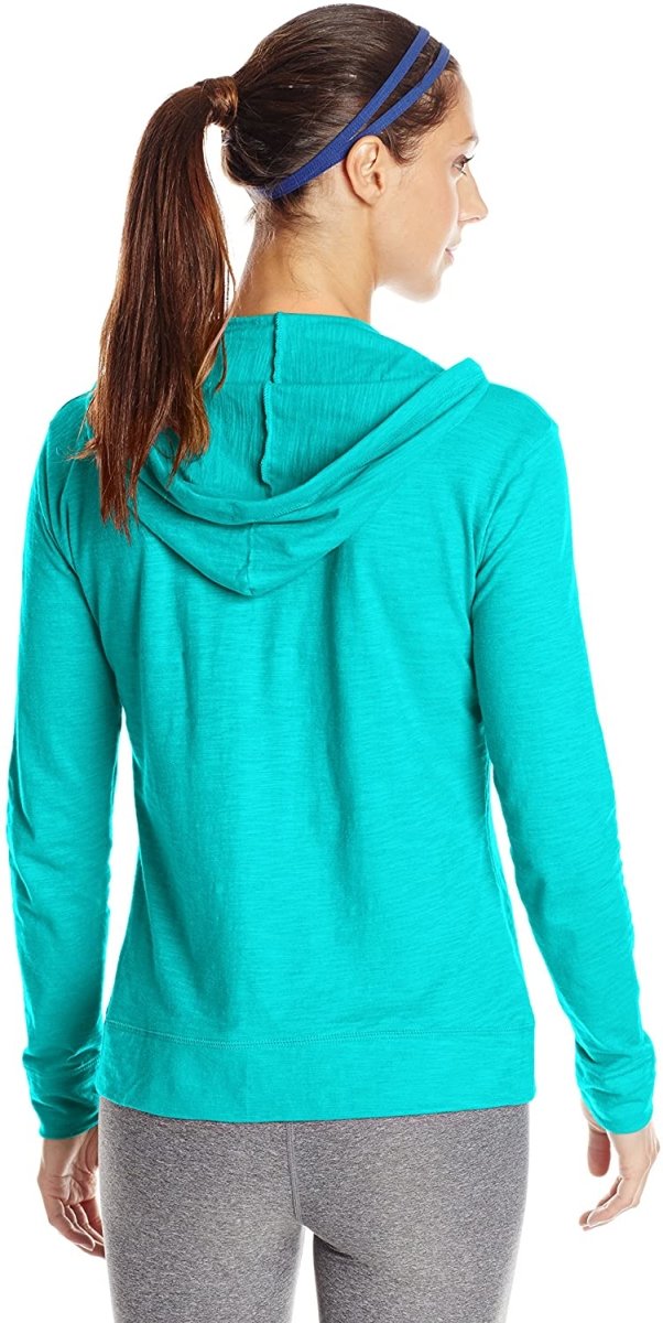 Drune | Damen Jersey Vollzip Kapuzenpulli Activewear