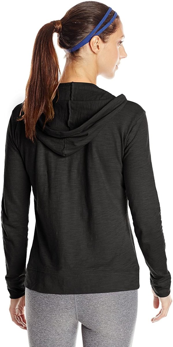 Drune | Damen Jersey Vollzip Kapuzenpulli Activewear