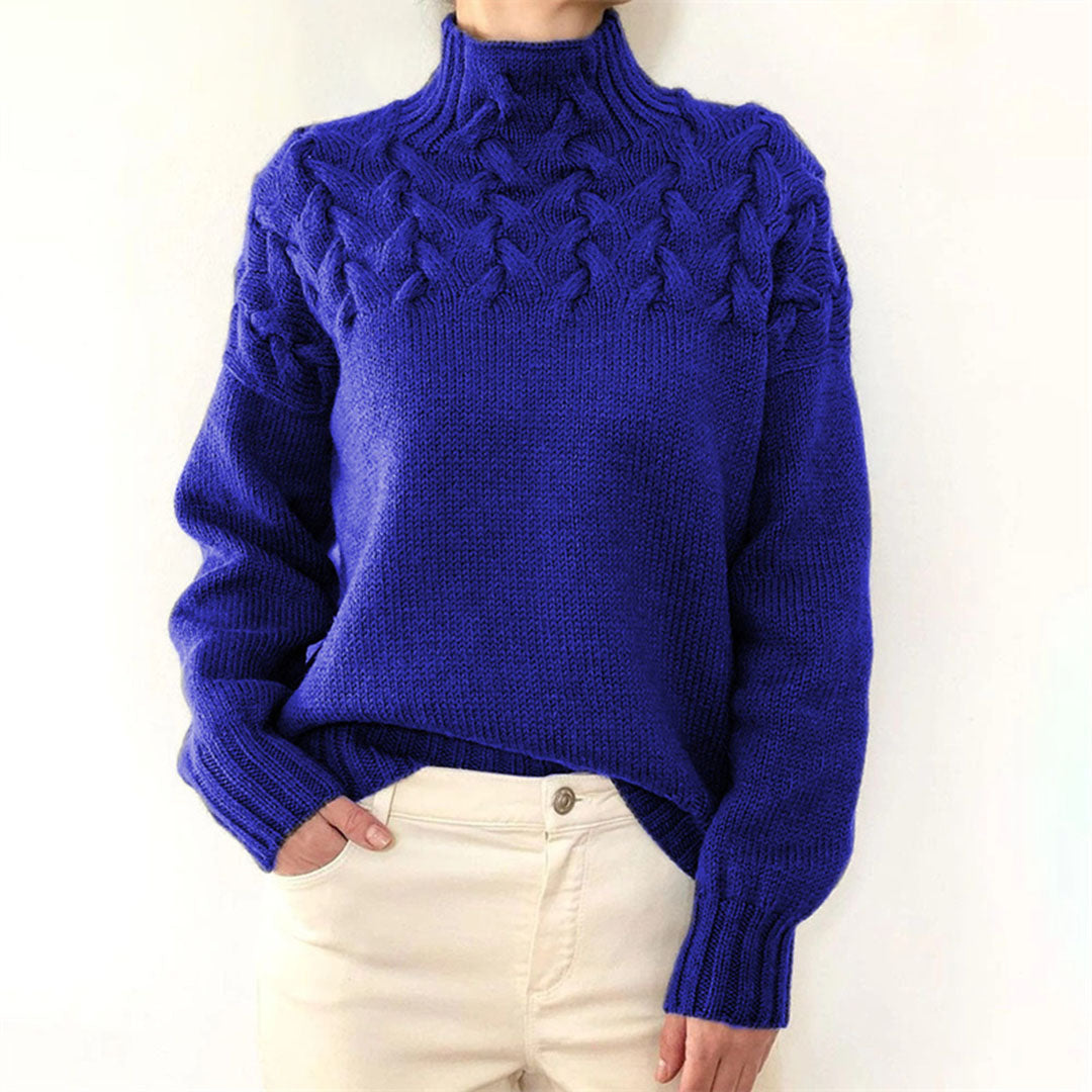 Drune | Damen Strickturtleneck Pullover