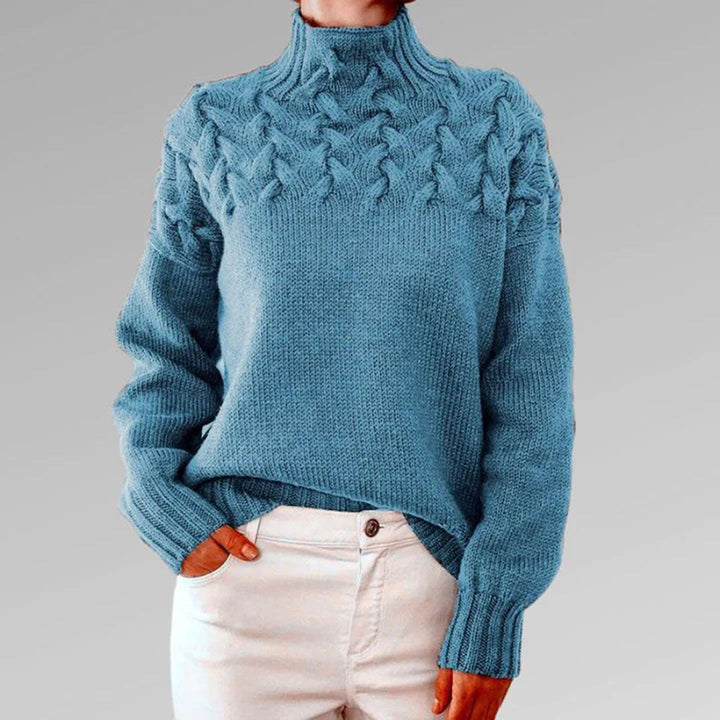 Drune | Damen Strickturtleneck Pullover