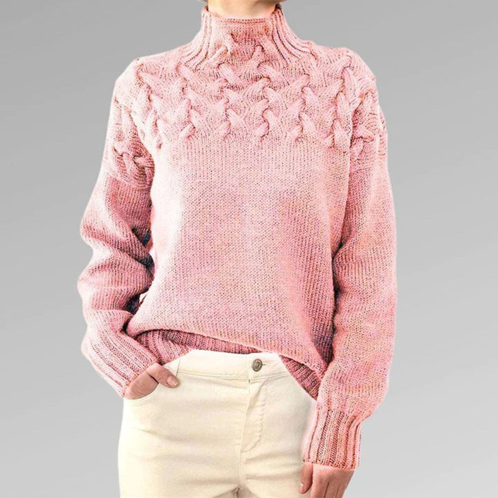 Drune | Damen Strickturtleneck Pullover