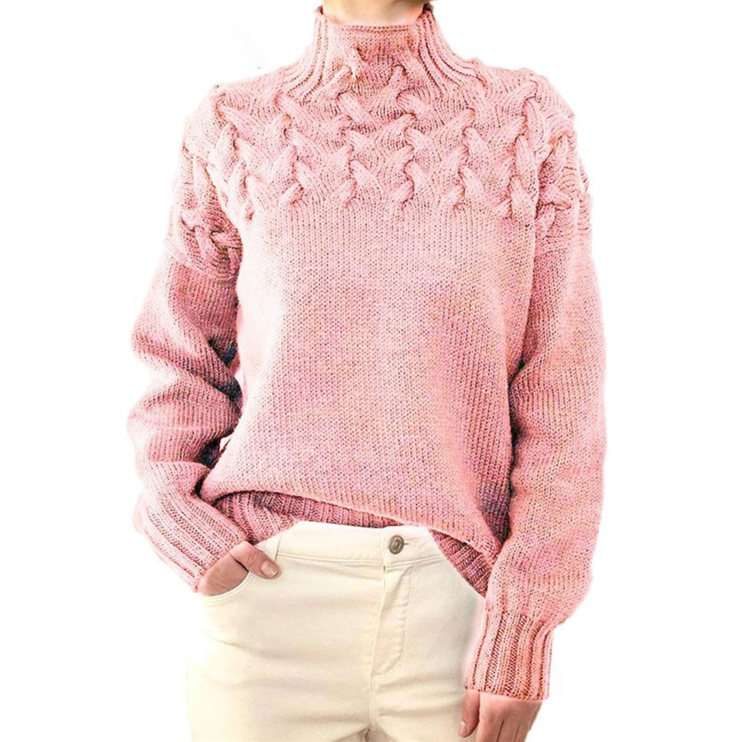 Drune | Damen Strickturtleneck Pullover
