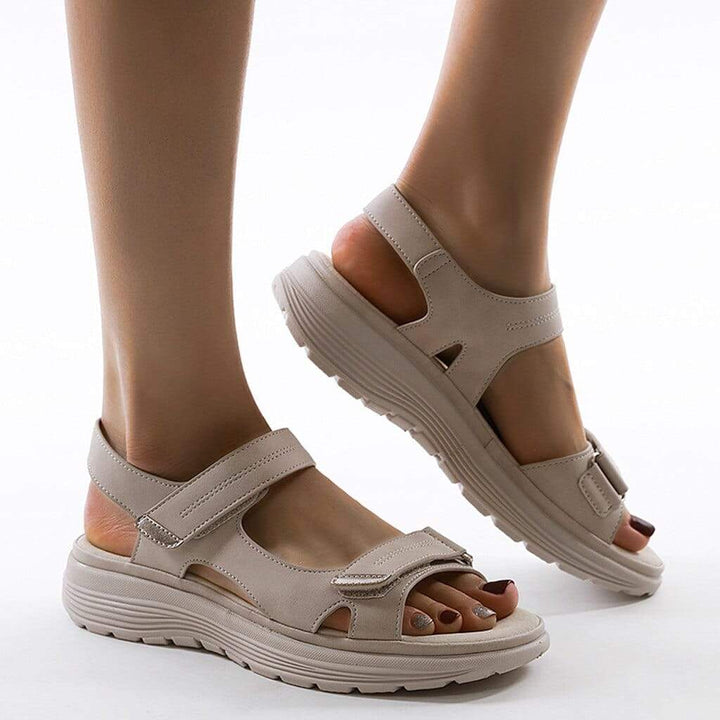 Drune | Orthopädische Sandalen für Damen – Verstellbare Riemen für Optimalen Komfort