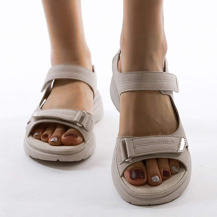 Drune | Orthopädische Sandalen für Damen – Verstellbare Riemen für Optimalen Komfort