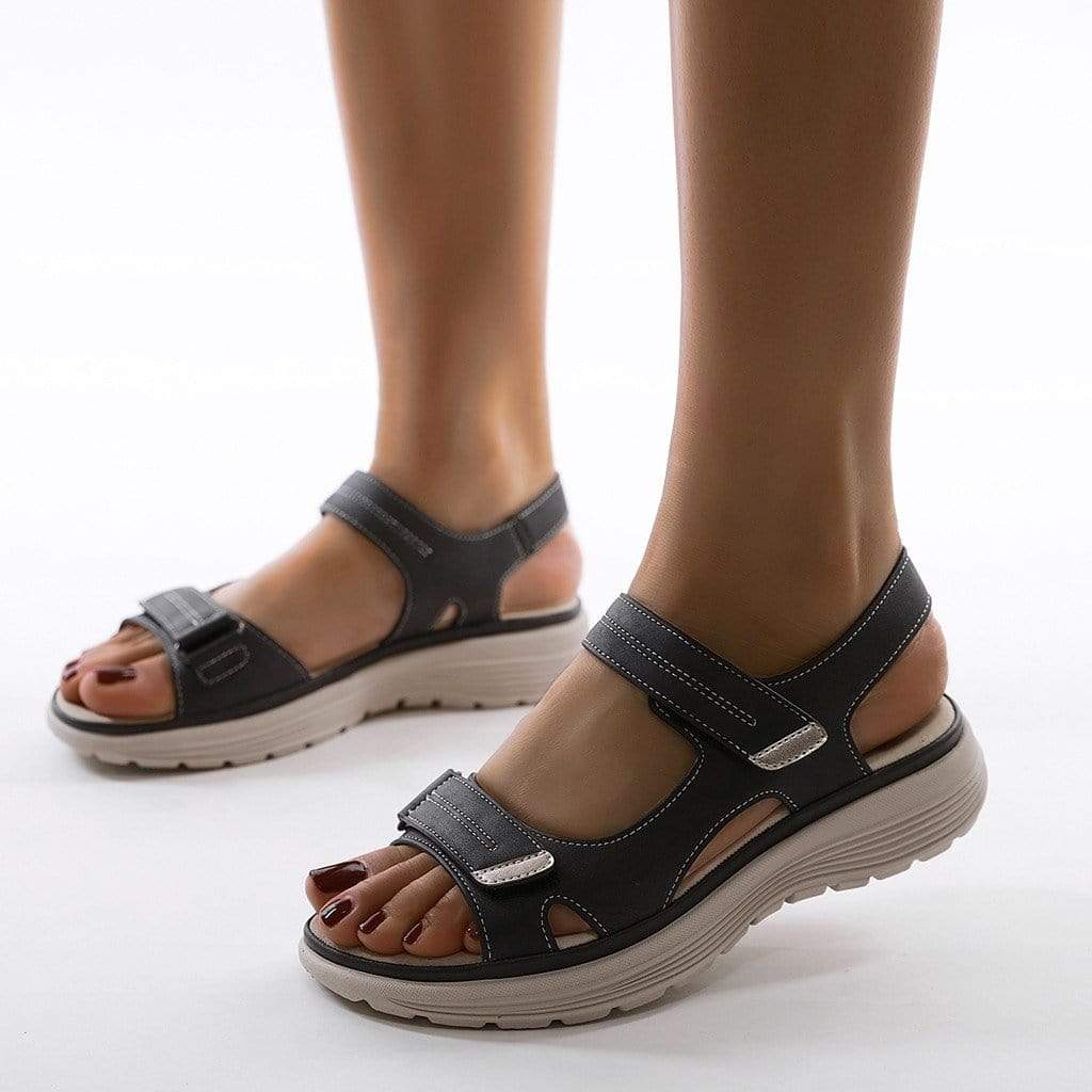 Drune | Orthopädische Sandalen für Damen – Verstellbare Riemen für Optimalen Komfort