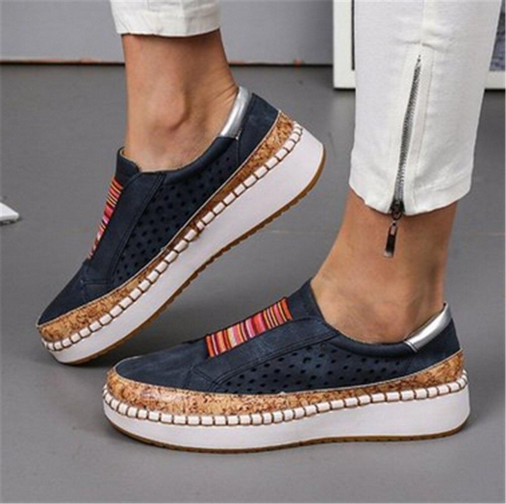 Drune | Damen Atmungsaktive Slipper Hallux Schuhe